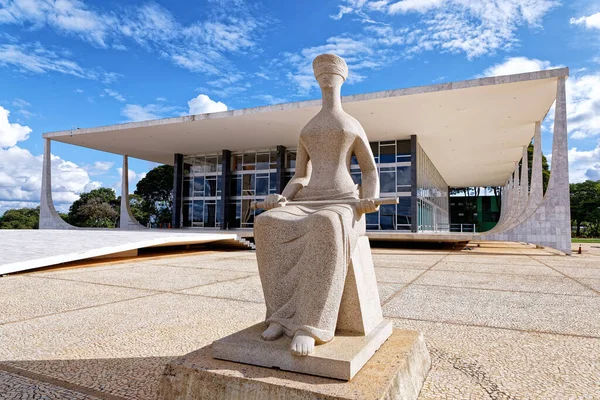Brezilya, Brasilia - 30 Mart 2020: STF, Yüksek Mahkeme