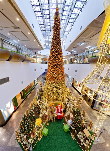 Brasilia Distrito Federal Brasile Gennaio 2020 Decorazioni Natalizie Nel Centro — Foto Stock