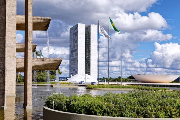 Фабрегас Бразилия Марта 2020 Года Дворец Правосудия — стоковое фото