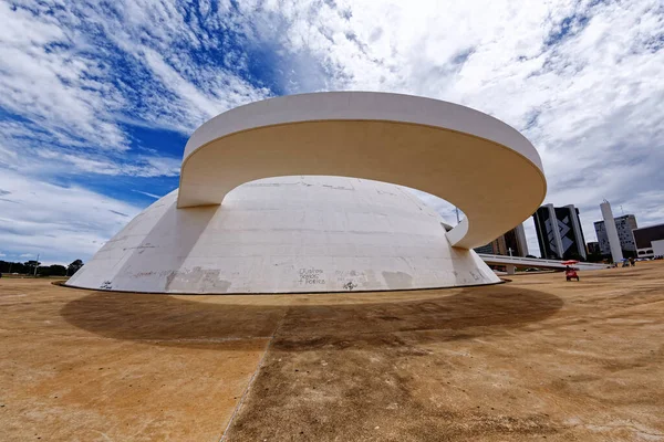 Brasilia Distrito Federal Brasilien Marts 2020 Honestino Guimares National Museum - Stock-foto