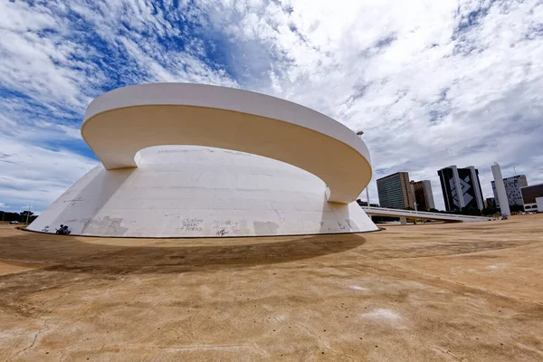 Brasilia Distrito Federal Brasilien Marts 2020 Honestino Guimares National Museum - Stock-foto