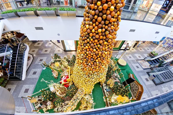 Brasilia Distrito Federal Brazil January 2020 Christmas Decorations Brasilia Shopping — 스톡 사진