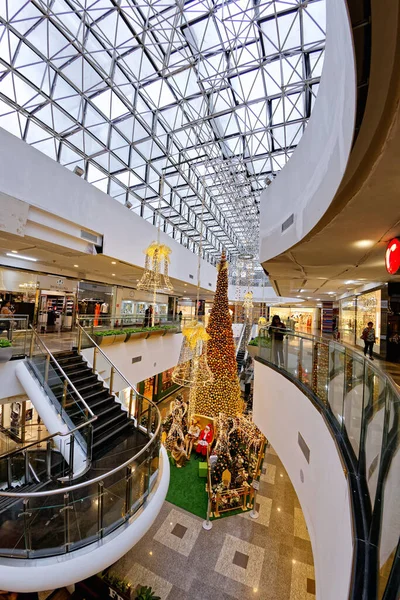 Мбаппе Бразилия Января 2020 Года Рождественские Украшения Торговом Центре — стоковое фото