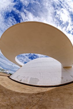 Brasilia, Distrito Federal, Brezilya - 30 Mart 2020 Honestino Guimares Ulusal Müzesi