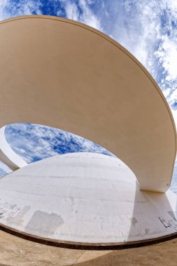 Brasilia, Distrito Federal, Brezilya - 30 Mart 2020 Honestino Guimares Ulusal Müzesi