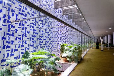 Brasilia, Federal Bölge, Brezilya - Mart 2020: Ulusal Kongre İçişleri