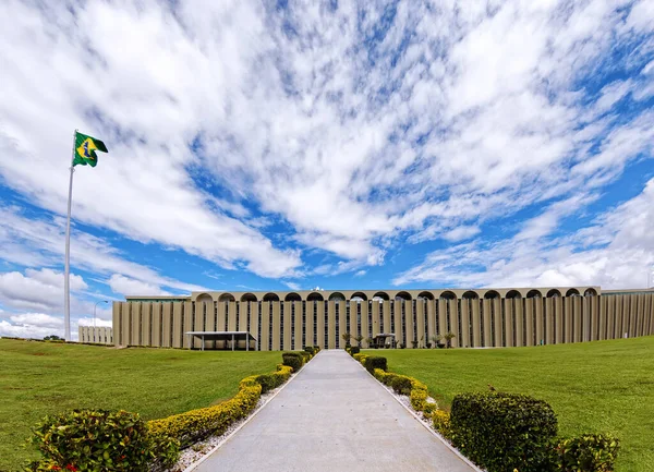 Brasilia Distrito Federal Brazília 2020 Március Modern Építészet Brazíliai Szövetségi — Stock Fotó