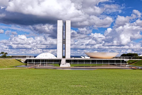 Brasilia Distrito Federal Brazylia Marzec 2020 Nowoczesna Architektura Dzielnicy Federalnej — Zdjęcie stockowe