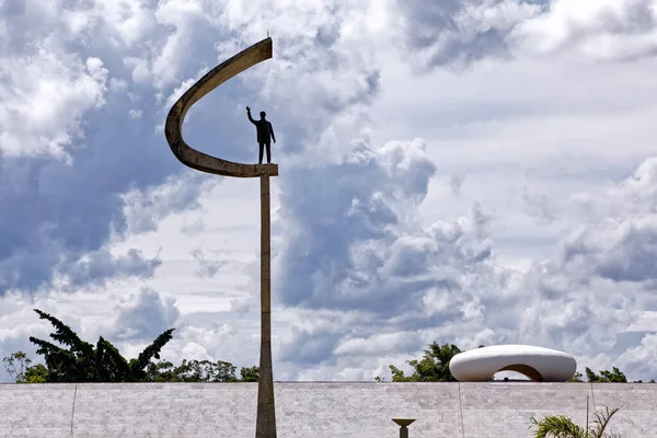 Brasilia Distrito Federal Brasil Marzo 2020 Memorial Juscelino Kubitschek — Foto de Stock