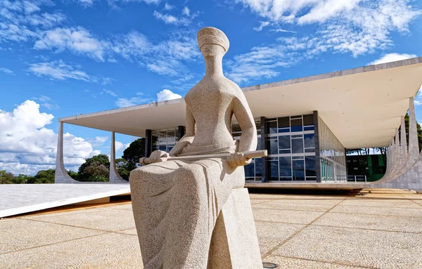 Brezilya, Brasilia - 30 Mart 2020: STF, Yüksek Mahkeme