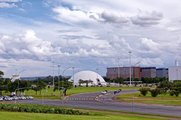 Brasilia Distrito Federal Brazilië Maart 2020 Street View Brasilia — Stockfoto