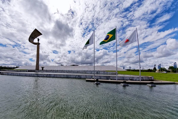 Brasilia Distrito Federal Brazilië Maart 2020 Memorial Juscelino Kubitschek — Stockfoto