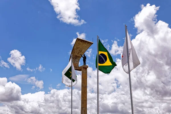 Brasilia Distrito Federal Brazil March 2020 Memorial Juscelino Kubitschek — стокове фото