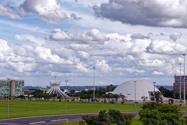 Brasilia Distrito Federal Brazil March 2020 Street View Brasilia — Stock Photo, Image