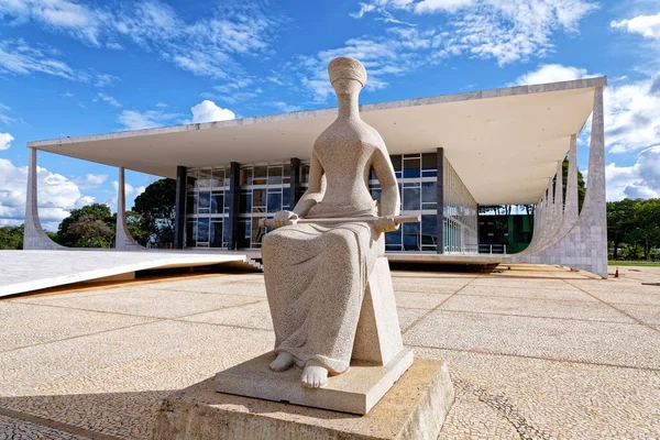 Brezilya, Brasilia - 30 Mart 2020: STF, Yüksek Mahkeme