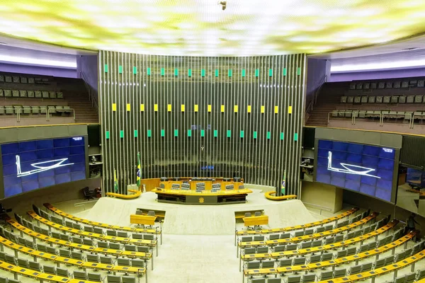 Brasilia, Federal Bölge, Brezilya - Mart 2020: Federal Vekiller Odası.