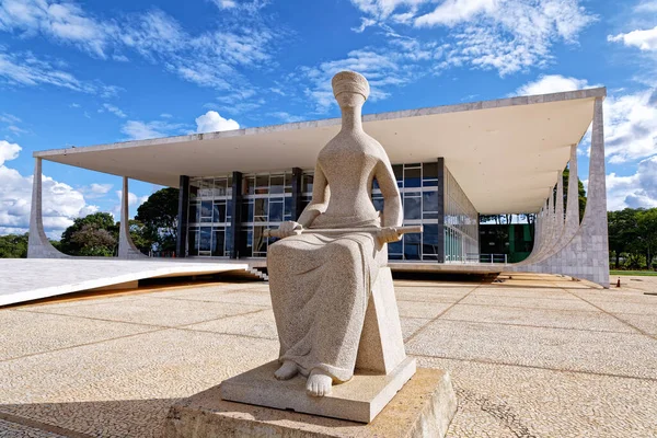 Brezilya, Brasilia - 30 Mart 2020: STF, Yüksek Mahkeme