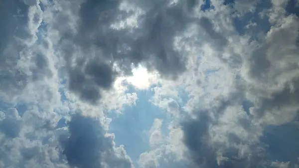 Obraz chmur w czasie Dnia Nieba — Zdjęcie stockowe