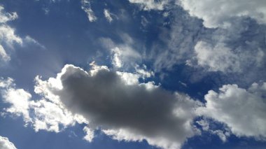 Gökyüzü Günündeki Bulutların Görüntüsü
