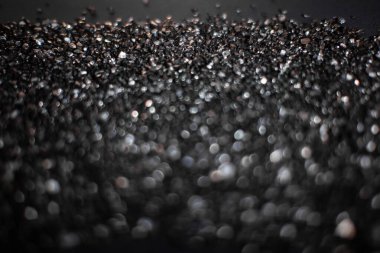 Bokeh odaklı ışıklarla tek renkli soyut arkaplan