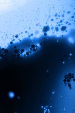 Mavi çizgili ve benekli soyut arkaplan