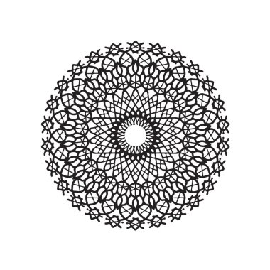 the logo. mandala artwork. doodle style