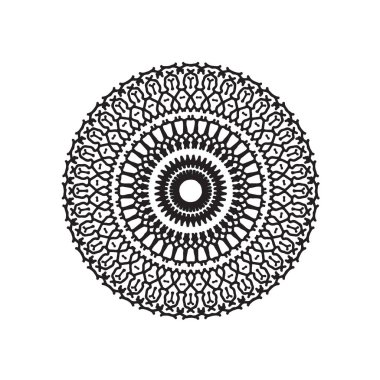 the logo. mandala artwork. doodle style