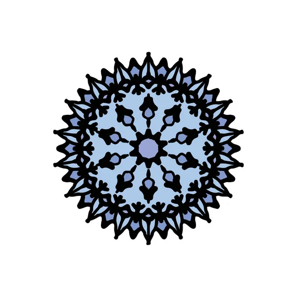 Mandala - vectorlogo / icoon illustratie — Stockvector