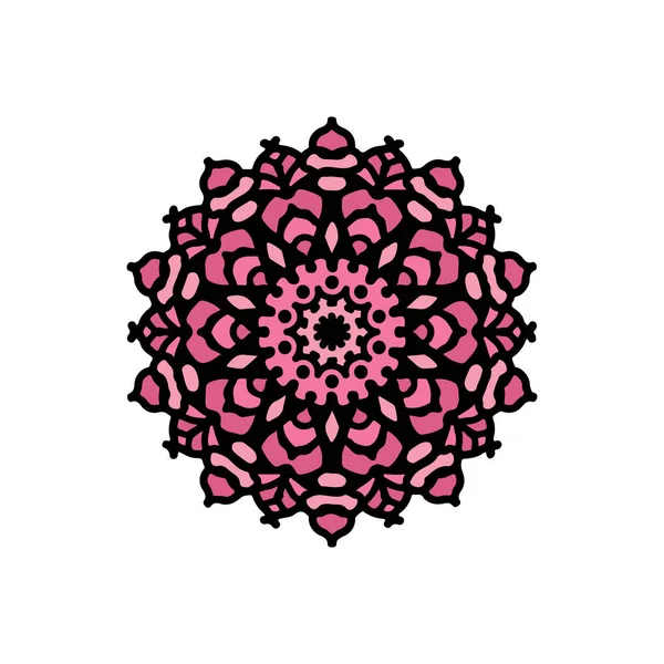 Mandala - векторный логотип / иконка — стоковый вектор
