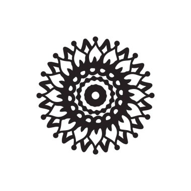 mandala - vector logo/icon illustration
