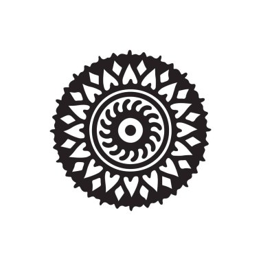 mandala - vector logo/icon illustration