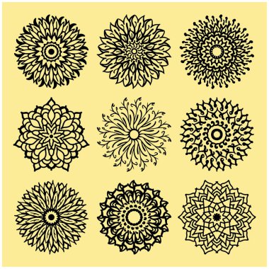 Mandala art. design mandala.