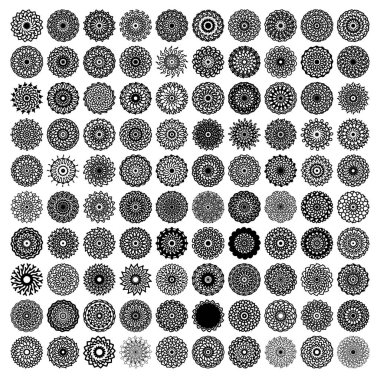 Çizgi sanatı tasarımlı hassas bir gül. Kadın sanat severler için Mandala Dövmesi. Sırt, eller, boyun, kollar, bacaklar ve vücut için ilham verici dövme tasarımları. mandala - vecto