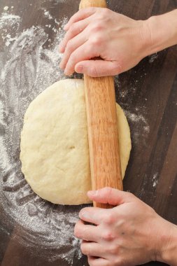 hamuru merdane ile haddeleme