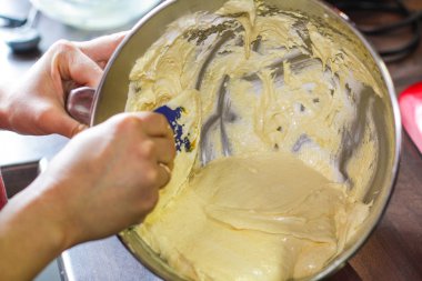 Karıştırma kapta krem