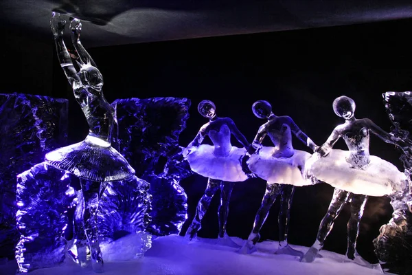 Amsterdam, Hollanda, 4 Şubat 2017 - Amsterdam buz Festivali