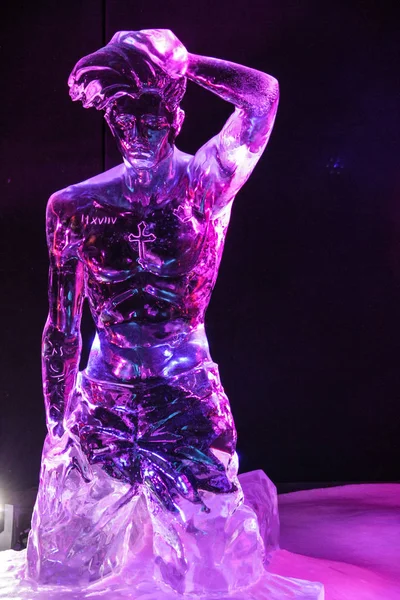 Amsterdam, Hollanda, 4 Şubat 2017 - Amsterdam buz Festivali