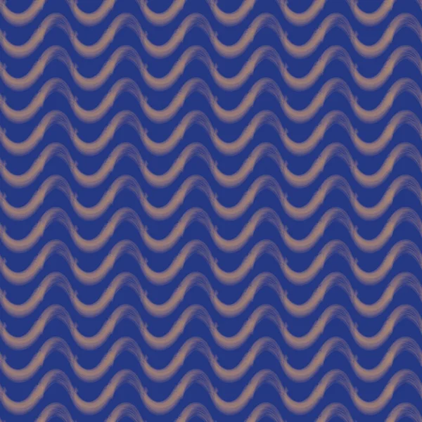 Golden waves pattern print background design version — Stock Photo, Image