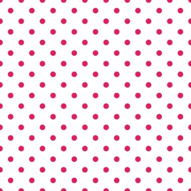 Mavi arkaplan deseninde kusursuz pembe noktalar