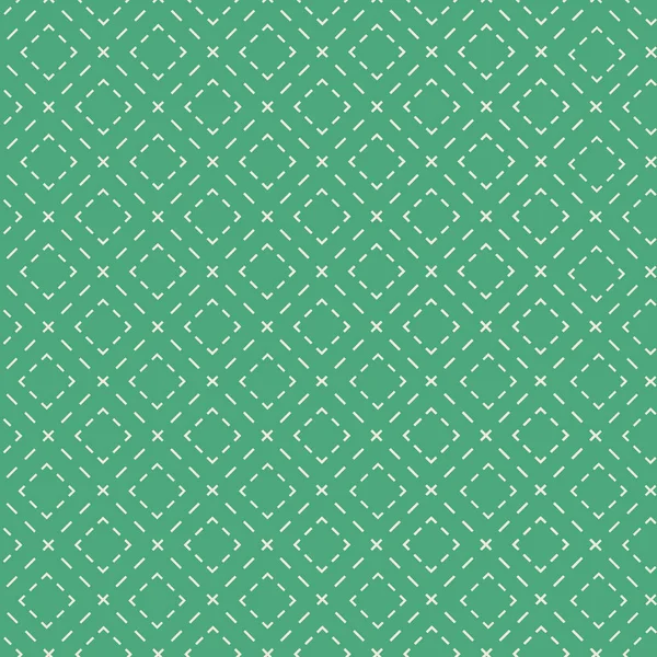 Retro quadrados verdes sem costura padrão de impressão design de fundo — Vetor de Stock