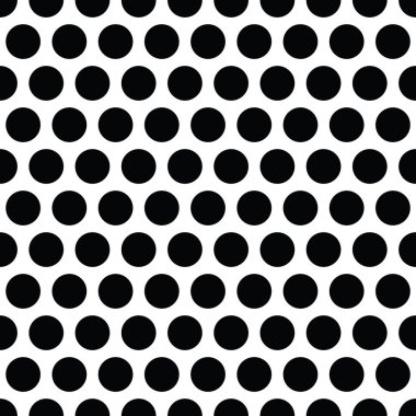 siyah ve beyaz noktalar pürüzsüz tekrarlanan iz arkaplanı