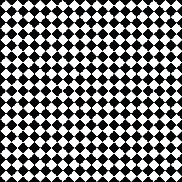Patrón de diamante blanco y negro diseño de fondo de impresión sin costura — Archivo Imágenes Vectoriales