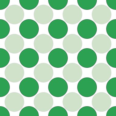 Green colored dots background seamless pattern print design