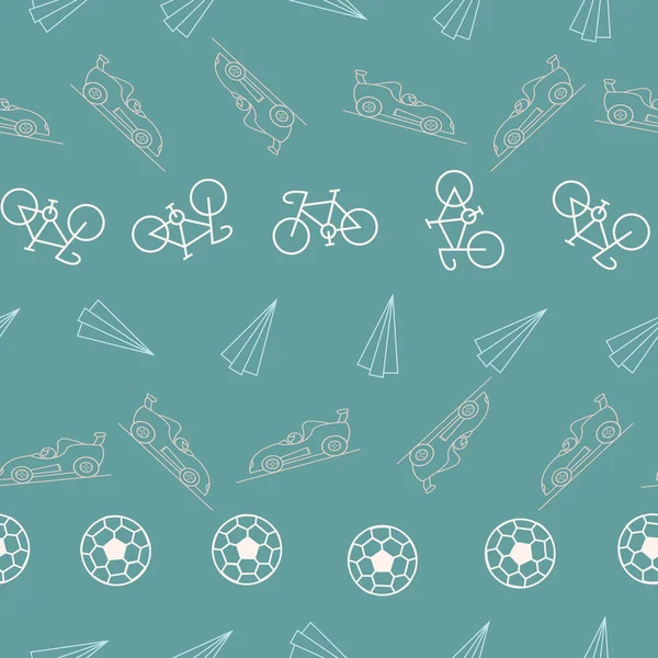 Old green seamless sport pattern print background design