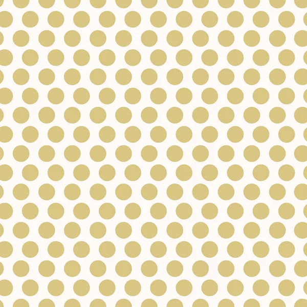 Vector Golden dots herhaald patroon print achtergrond ontwerp — Stockvector