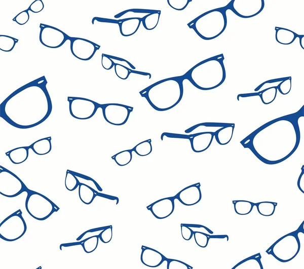 Bezproblémové brýle, brýle vzor, brýle, specifikace. Sluneční brýle — Stockový vektor
