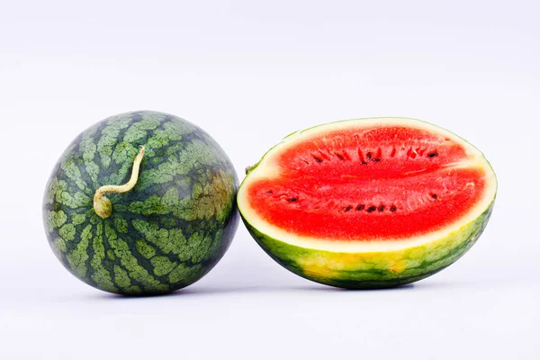 Melancia Vermelha Uma Fruta Doce Saudável — Fotografia de Stock