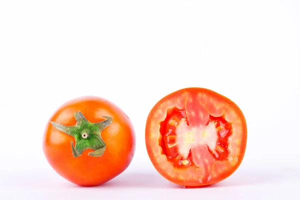 Vegetais Tomate Vermelho São Usados Como Ingrediente Principal Culinária Fundo — Fotografia de Stock