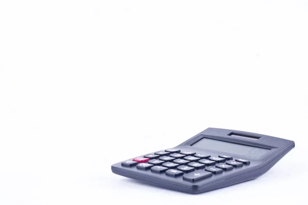 Kalkulator Obliczania Liczby Księgowości Działalności Białym Tle Finansowania Odizolowany — Zdjęcie stockowe
