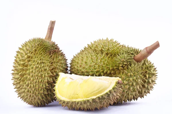 Żółty Durian Mon Stringi Król Owoców Durian Durian Obrane Owoców — Zdjęcie stockowe